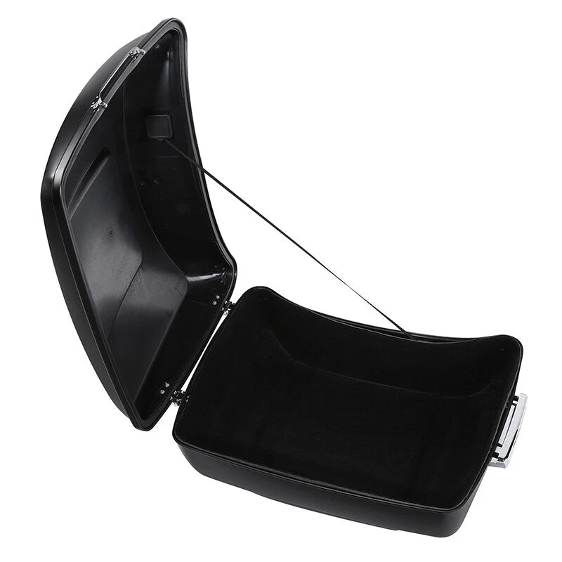 Matte King Trunk Backrest Light Mount Plate for Harley Road Glide (2014–2026)