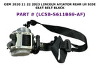 Rear Left Side Seat Belt for Lincoln Aviator (2020–2023) LC5B-S611B69-AF
