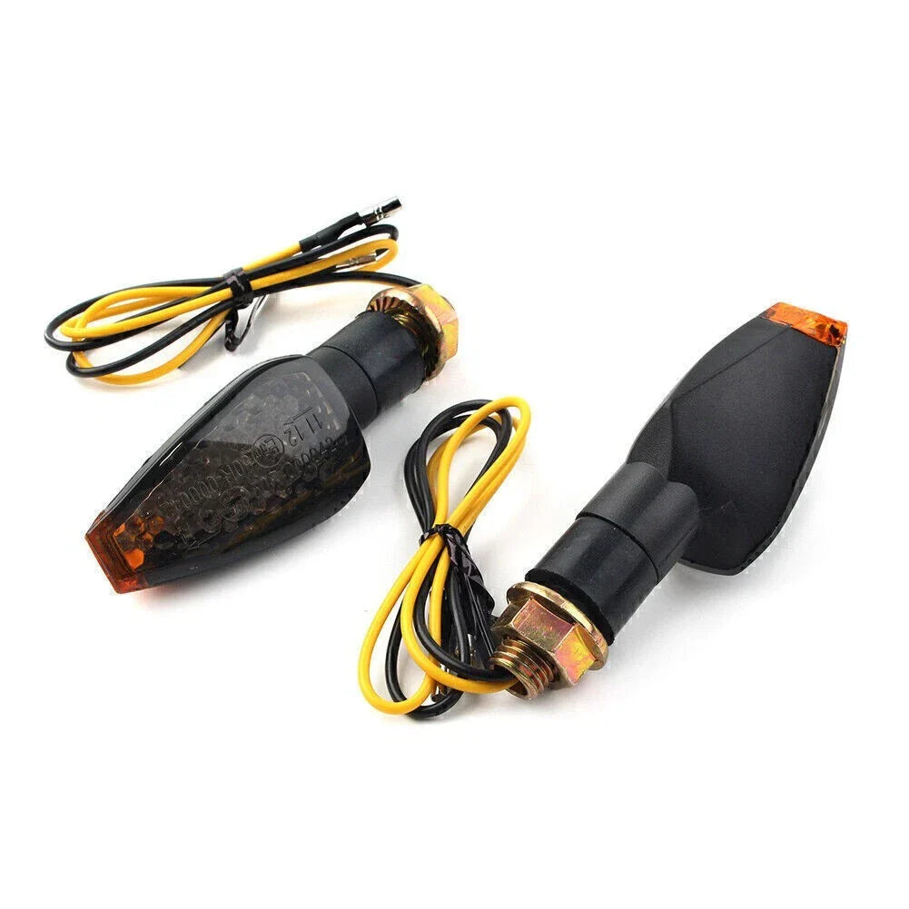 Amber Turn Signal Lights for Ducati Honda Kawasaki Yamaha Motorcycle