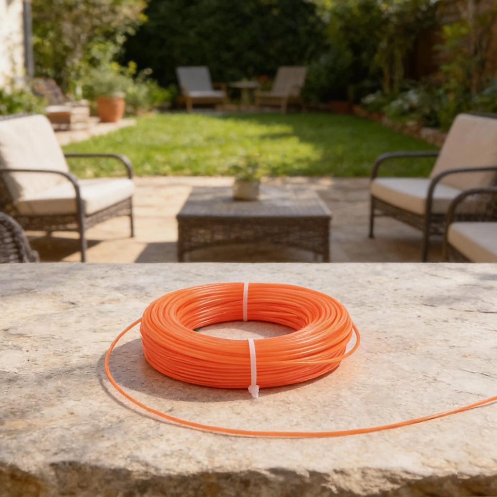 2X Nylon Trimmer Line 30m 1.6mm 2.0mm for Lawn Maintenance