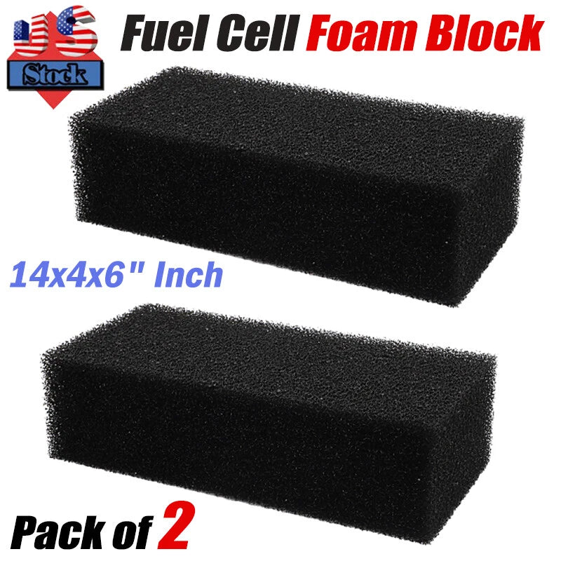 Set of 2 Fuel Cell Foam Blocks for Gas Fuel Cell (14x4x6")