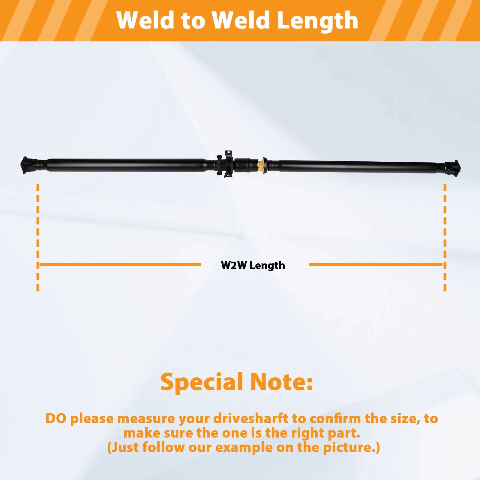 Rear Prop Driveshaft Assembly for Honda CR-V (1997-2001) 4WD