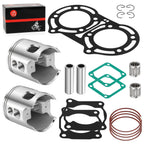64.50mm Forged Piston Set, Bearings & Gaskets Kit for Yamaha Banshee 350 (1986–2006)