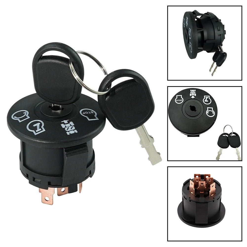 4 Position Ignition Switch for Craftsman Lawn Mowers & Tractors (532193350)