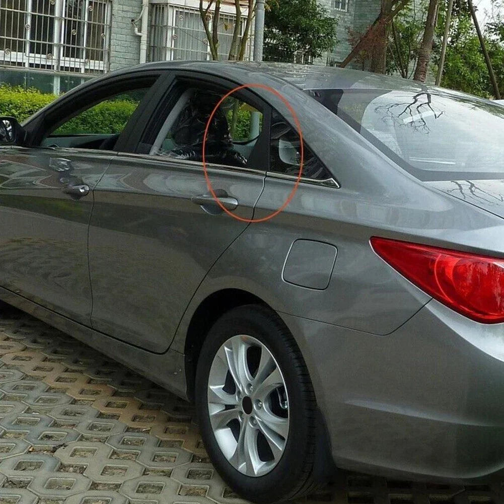 Left Side Rear Door Pillar Triangle Molding for Hyundai Sonata (2009���2014)