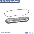 Left Engine Valve Cover with Gasket for Silverado 1500, Express 2500, Camaro, Savana