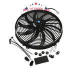 16 Inch Slim Electric Radiator Cooling Fan with Mount Kit