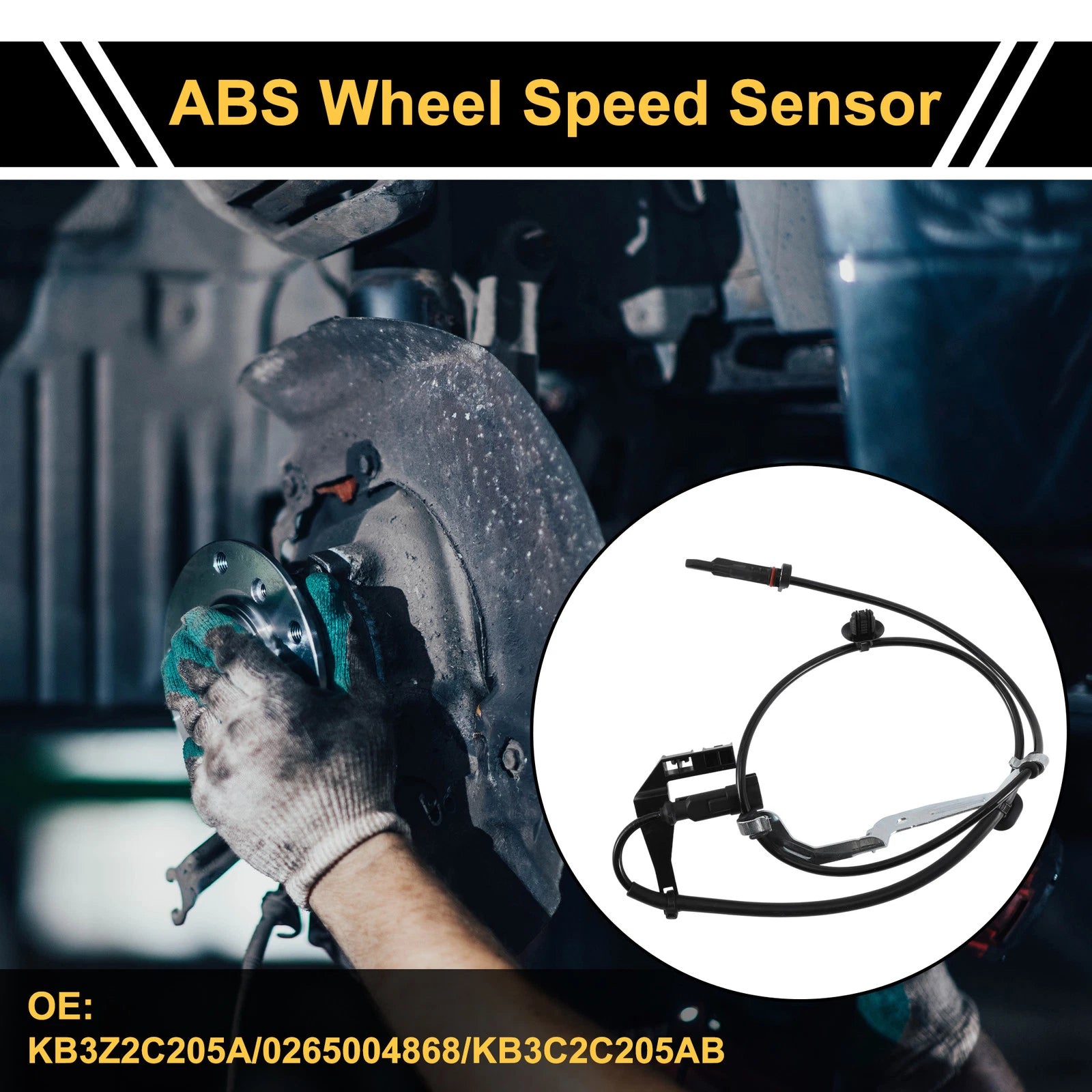 ABS Wheel Speed Sensor No.KB3Z2C205A for Ford Ranger (2019–2023) Front Left