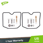 2X Carburetor Repair Kit for Kawasaki ZL EX 250 EN VN 454 500 (1987–2006)