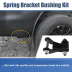 1 Pair Rear Leaf Spring Shackle Kit 22820716 for GMC Sierra, Chevy Silverado 