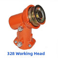 BG328 Aluminum Working Head with CG328 Mounting Disk for Lawn Mower