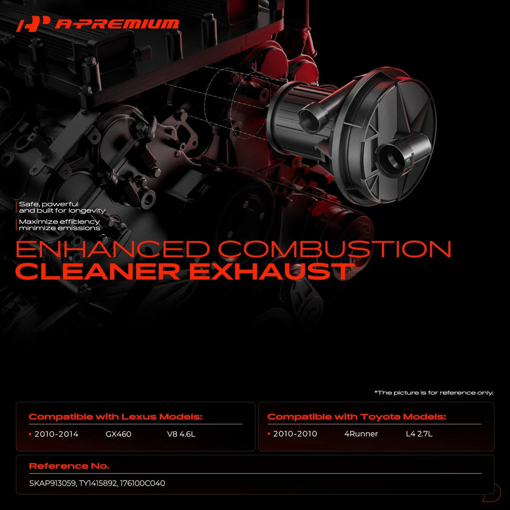 Secondary Air Injection Pump for Toyota 4Runner and Lexus GX460 (2010–2014)