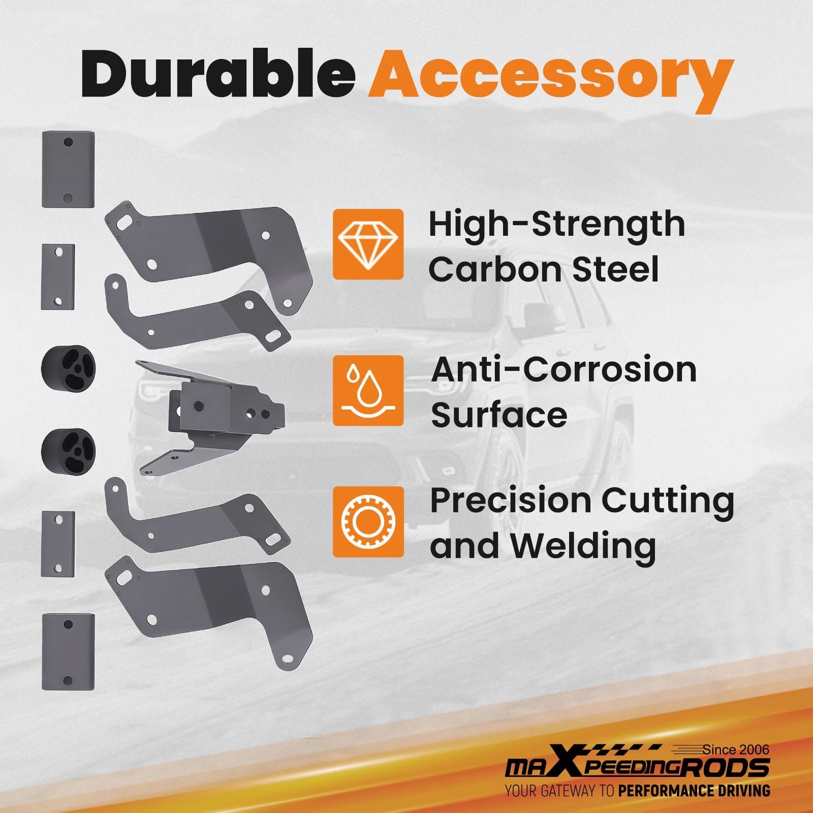 3.5" Suspension Lift Kit for Jeep Wrangler JL Unlimited (2018–2023)