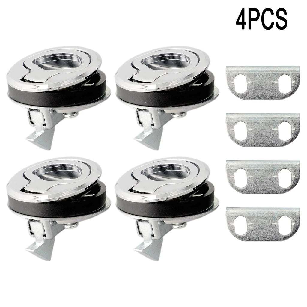 Latch for Marine Boat Hatches, Bait Wells, Cabinet Doors (Universal)