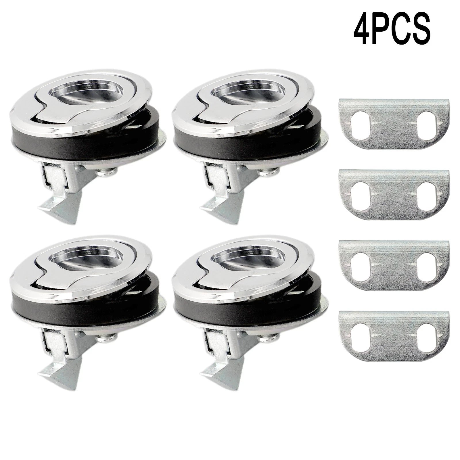 Latch for Marine Boat Hatches, Bait Wells, Cabinet Doors (Universal)
