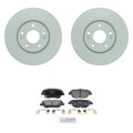 Front Rotors & Ceramic Disc Brake Pad Kit for Hyundai Sonata (2011–2014)