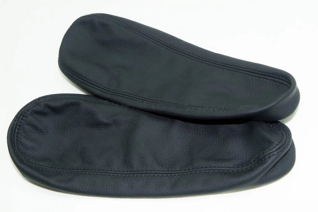 Front Seat Armrest Cover for Honda Odyssey (2005–2010) Black Leather Synthetic