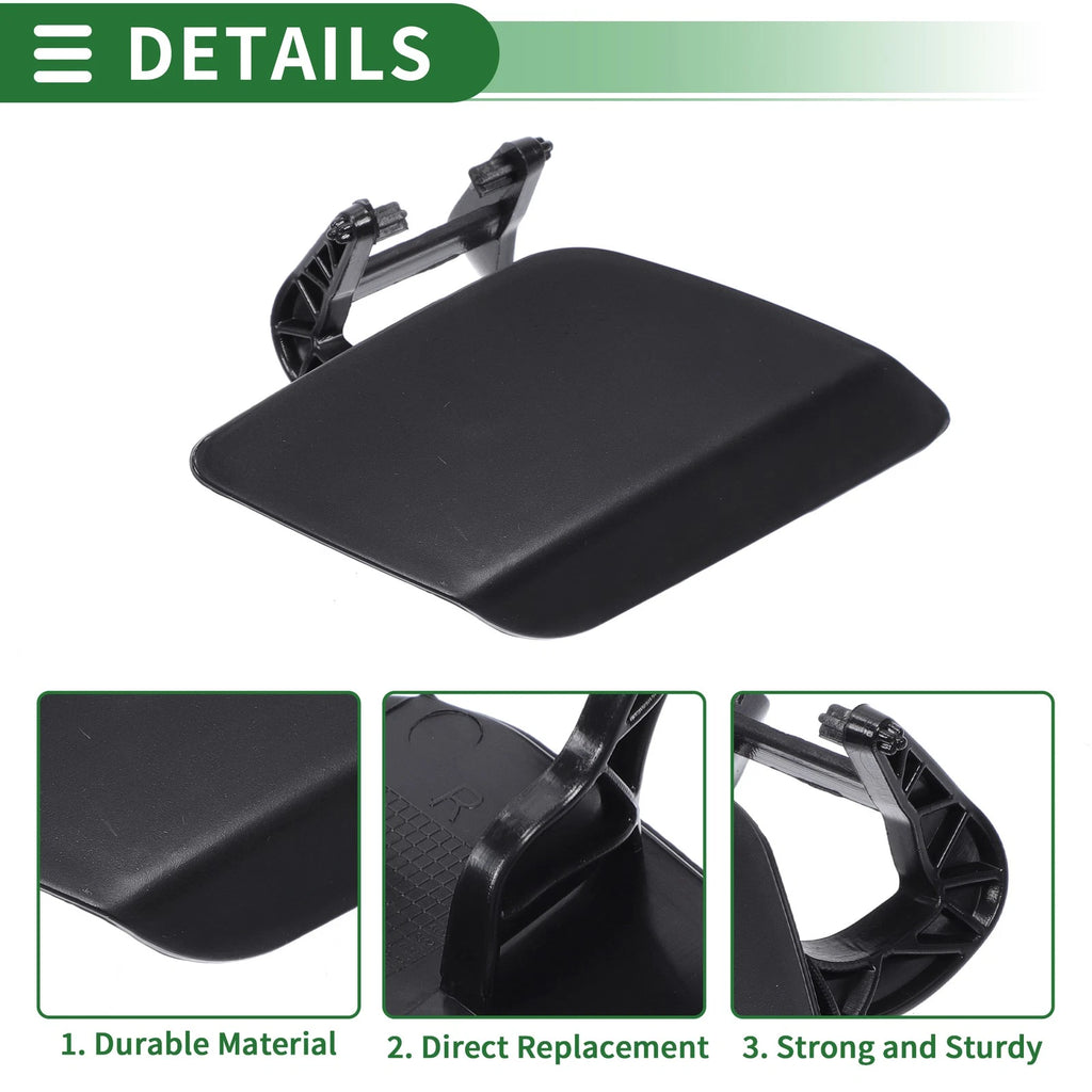 Headlight Washer Nozzle Cover Cap for Mercedes-Benz E550 (2007–2009)