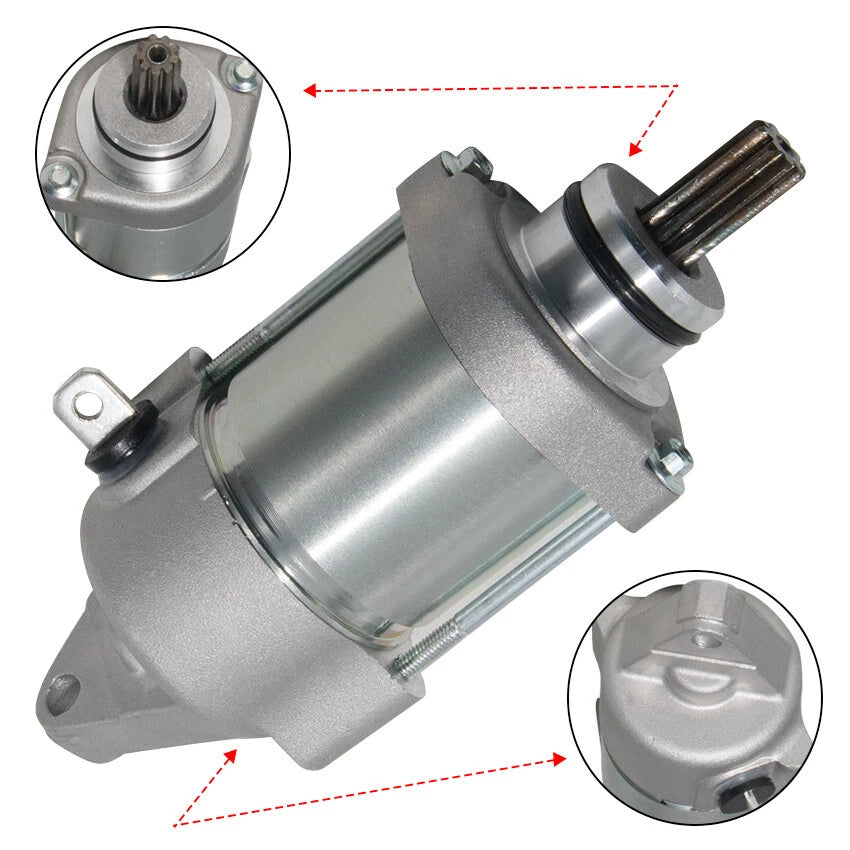 Starter Motor for Yamaha YZ450 YZ450FX WR450 WR450F (2016–2018) 2GC-81890-00