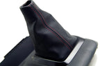 Shift Boot for Honda Civic SI (2012–2015) - Leather with Red Stitching