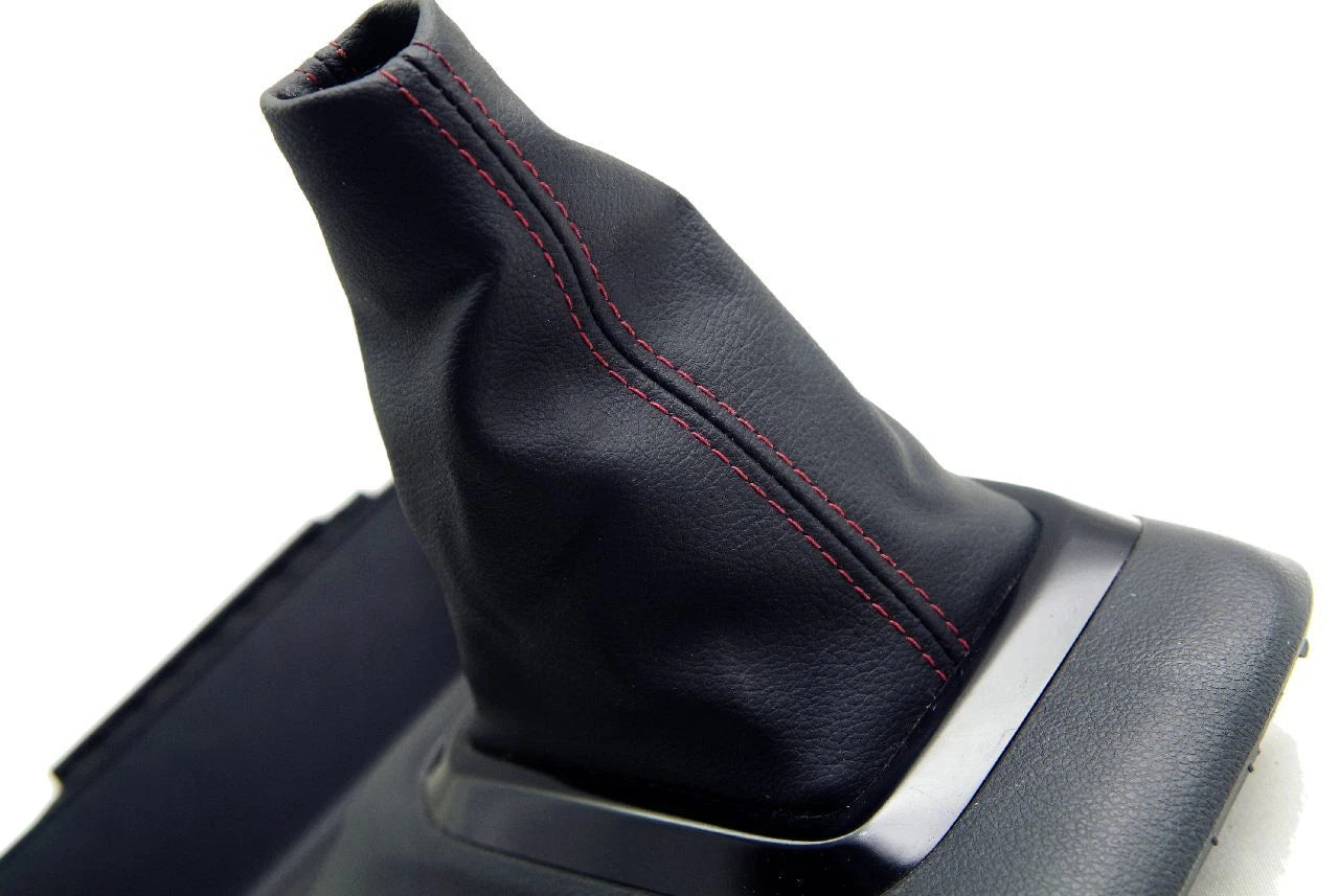 Shift Boot for Honda Civic SI (2012–2015) - Leather with Red Stitching