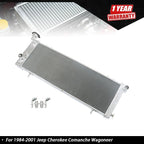 3 Row Core Aluminum Radiator for Jeep Cherokee Comanche Wagoneer (1991–2001)