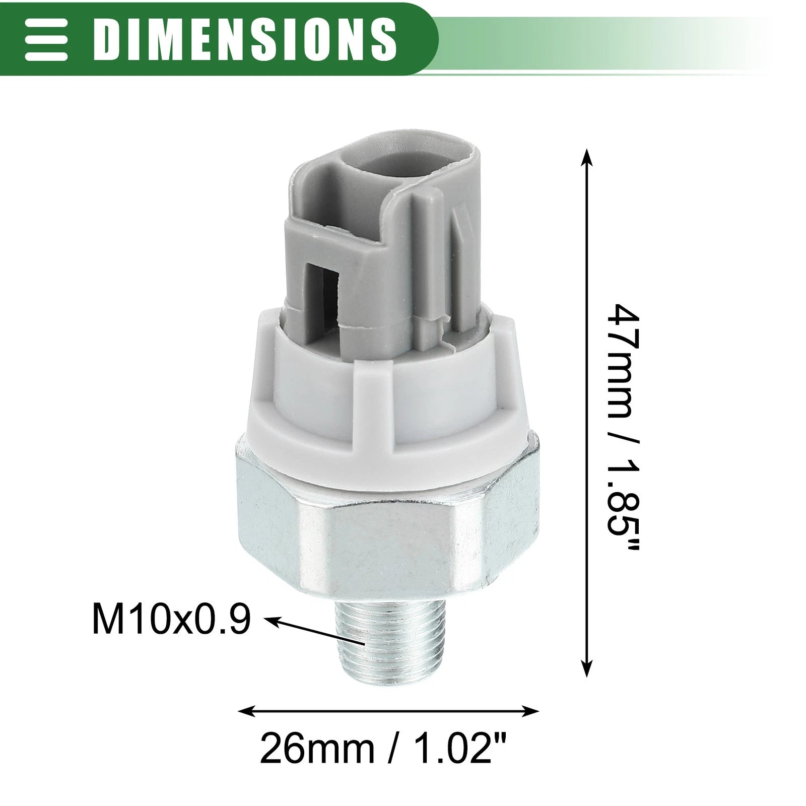 Fuel Oil Pressure Sensor for Honda Civic (2005–2018) No. 37241-RNA-A01