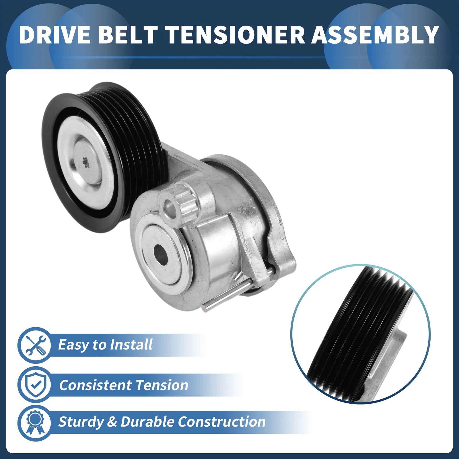 Belt Tensioner for Hyundai I40 (2011–2019) No. 252812J001 Metal