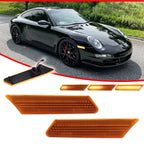 Amber Sequential LED Side Marker Lights for Porsche 911 997 987 (2005–2012)