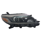 Replacement Passenger Side Halogen Headlight Assembly w/LED Daytime Running Lamp