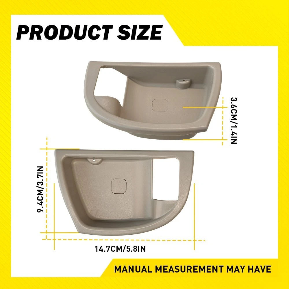 Interior Door Handle Cover for Hyundai Santa Fe (2007–2012) 4-20X Beige