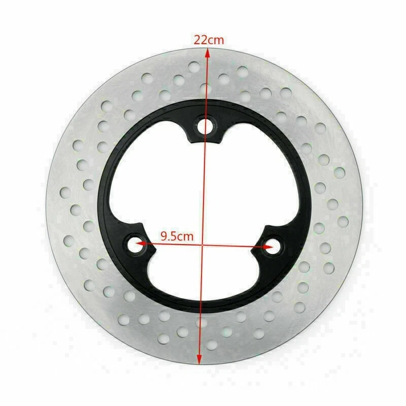 Rear Brake Disc for Honda CBR250R MC19 VT250L Spada/NS250F (1988–1990)