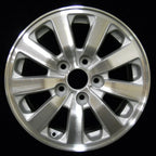 16x7 Factory Wheel Bright Medium Sparkle Silver for 2008-2010 Honda Odyssey