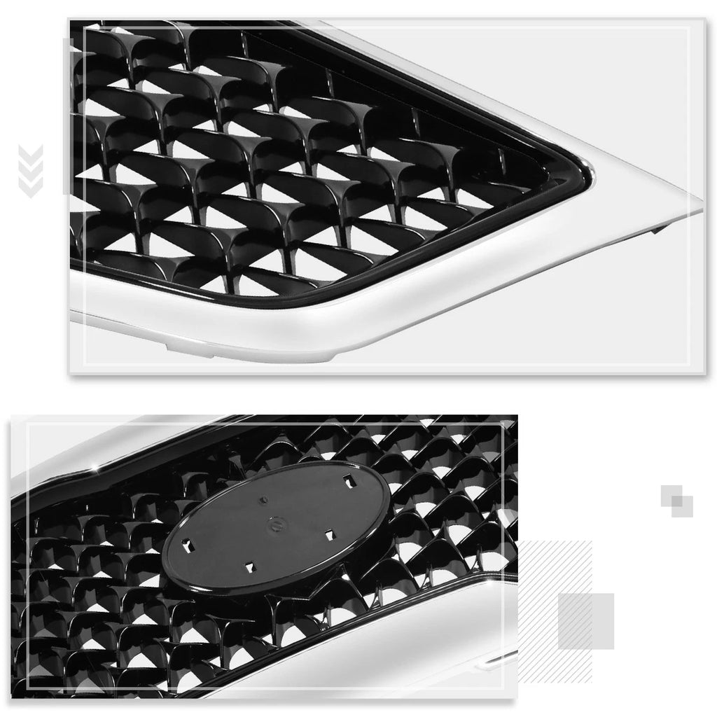 Chrome Mesh Grille Shell for Kia Sportage (2014–2016)
