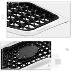 Chrome Mesh Grille Shell for Kia Sportage (2014–2016)