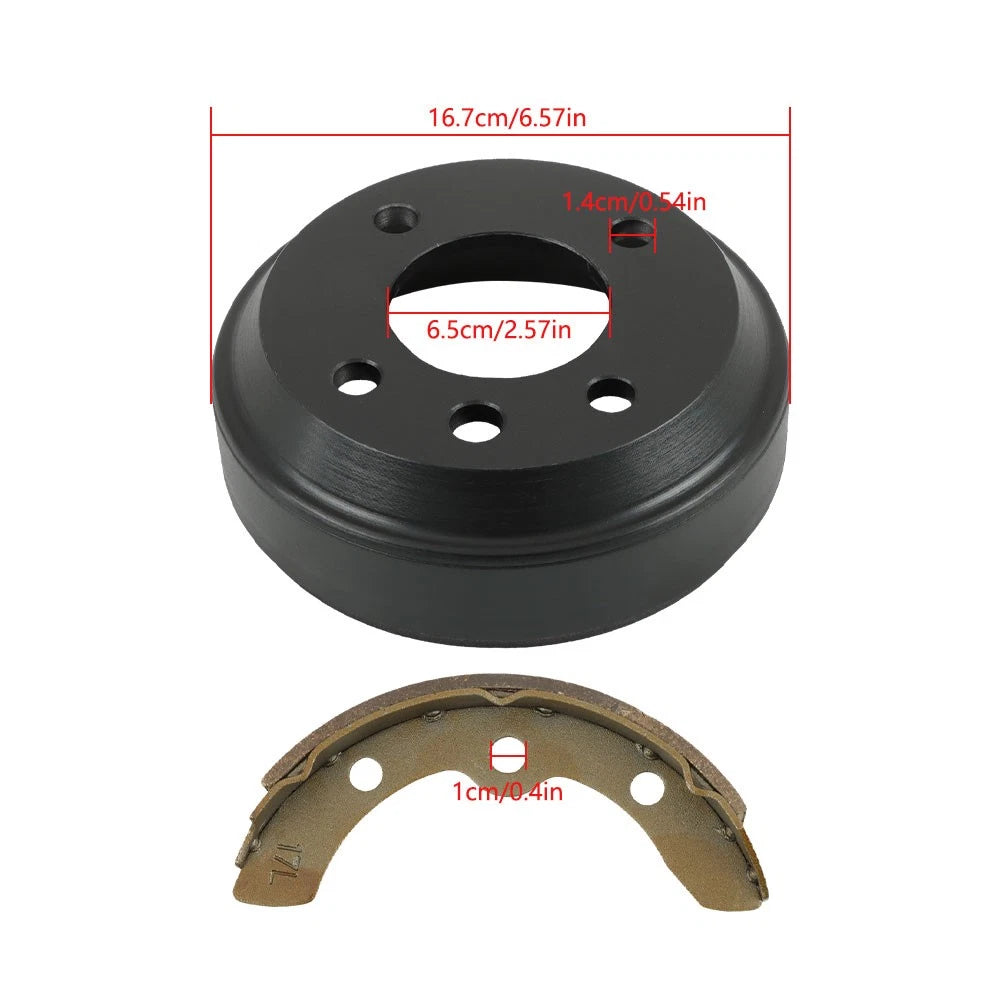 Brake Drums Shoes Kit for Yamaha G1 (1982–1992)