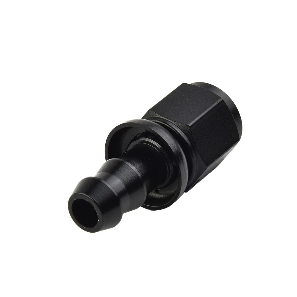 6AN AN6 Female to 3/8" Straight Push On Barb Hose Adapter Fitting for Universal