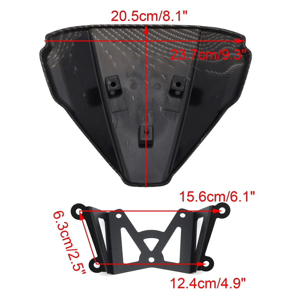 Windshield for Yamaha MT-09 (2021–2023) Simulated Carbon