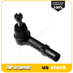 Set of 2 Front Outer Tie Rods for Saturn Outlook, Chevy Traverse, Acadia, Buick Enclave