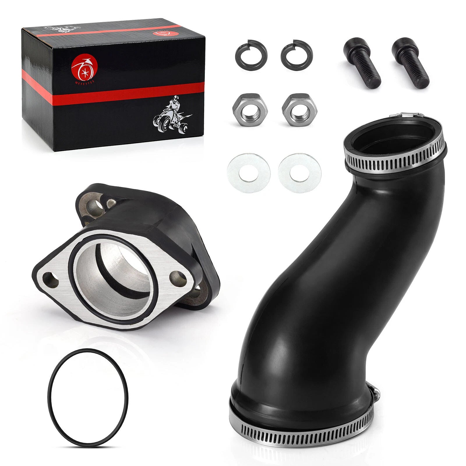 Carburetor Intake Boot Joint Kit for Yamaha YFM350X Warrior (1UY-13586-02-00)