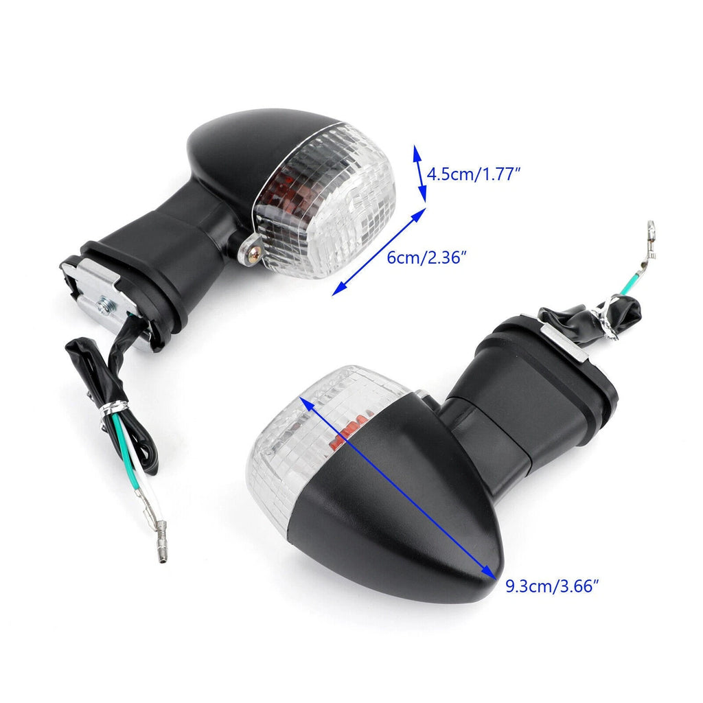 Front Turn Signal for Kawasaki EX 500R, Ninja ZX-6R, ZX-9R, ZX-12R, GPZ 500 (1984–2009)