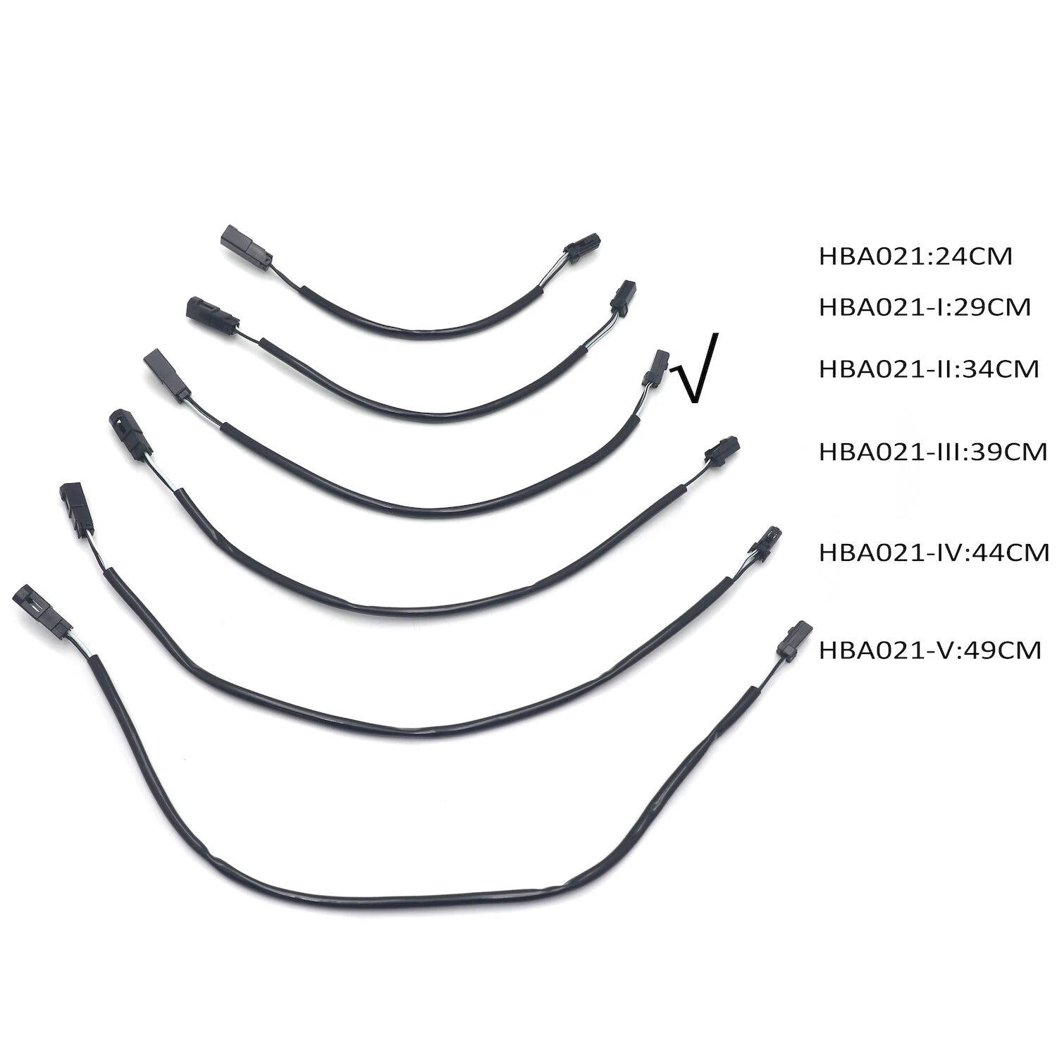 12" Heated Hand Grips Extension Wiring for Harley Touring/Softail (2014–2021)