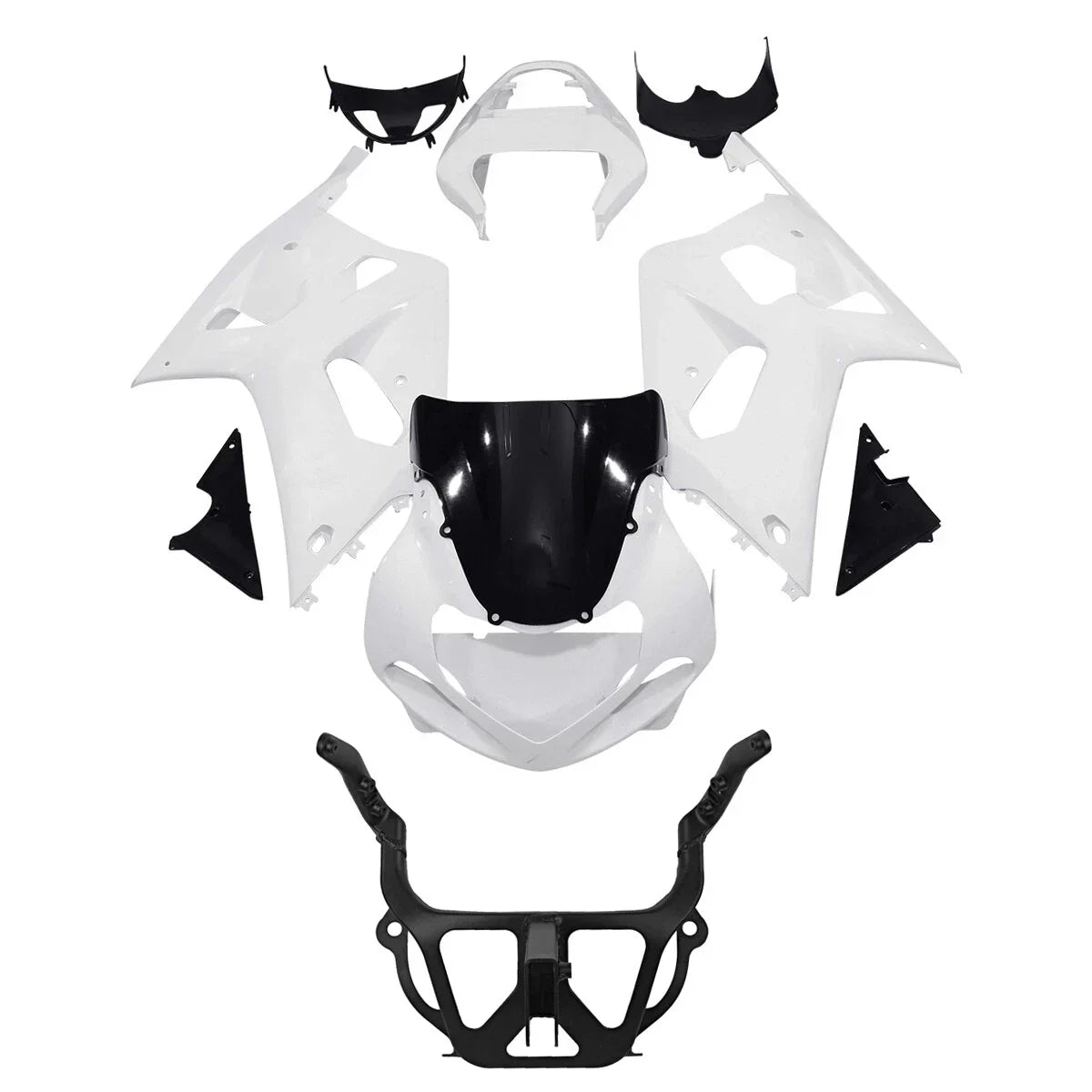 Unpainted Fairing Bodywork Stay Bracket for Suzuki GSXR600 GSXR750 (2001-2003)