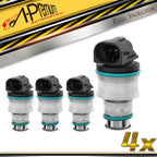 Set of 4 Fuel Injectors for Pontiac 6000 (1987–1989) Chevy Astro (1987–1990)