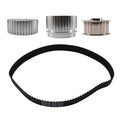 Aluminum Gilmer Belt Drive Pulley Kit for Ford SBF 289 302 351W (1962–1995)