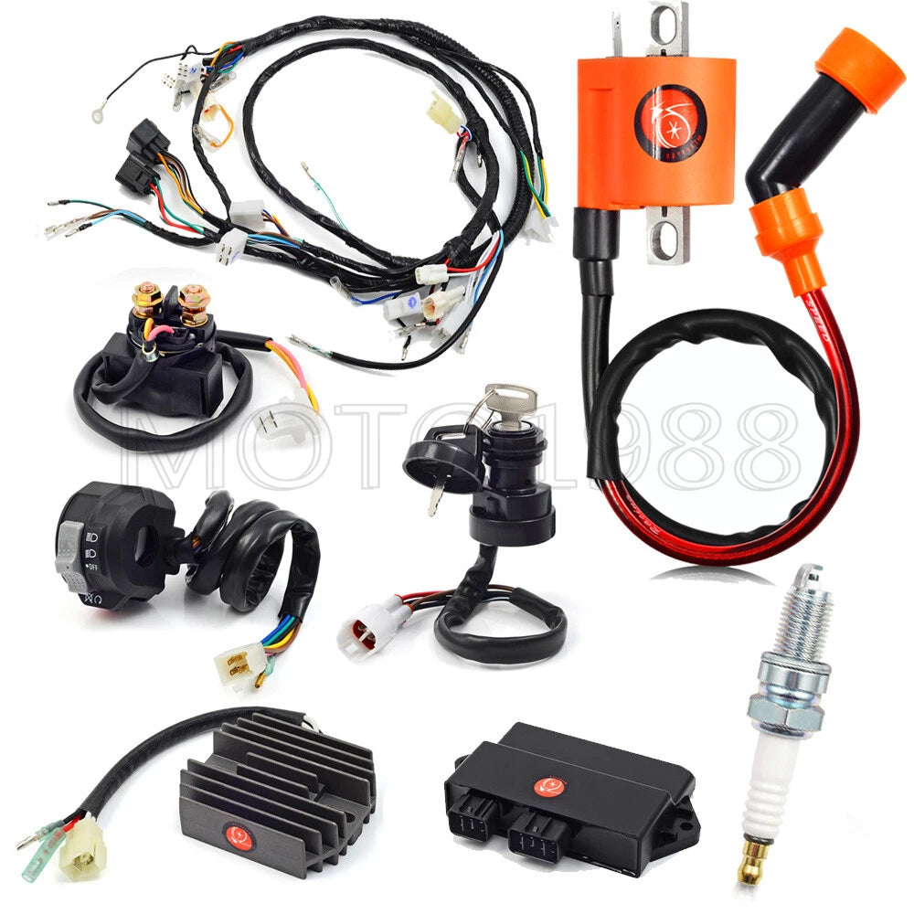 Ignition Coil Wire Harness CDI Kit for Yamaha Warrior 350 YFM350X (1997–2001)