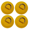 Inflatable Boat D Ring Storage Patches Set of 4 Stainless Steel 6.5CM