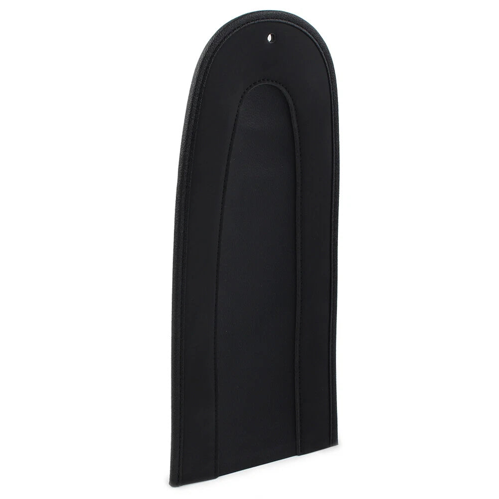 Black Leather Rivet Rear Fender Bib Solo Seat for Harley Softail (2018–2020)