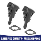 Windshield Washer Nozzle Jet Spray 2 x for Dodge Caliber (2007-2012)
