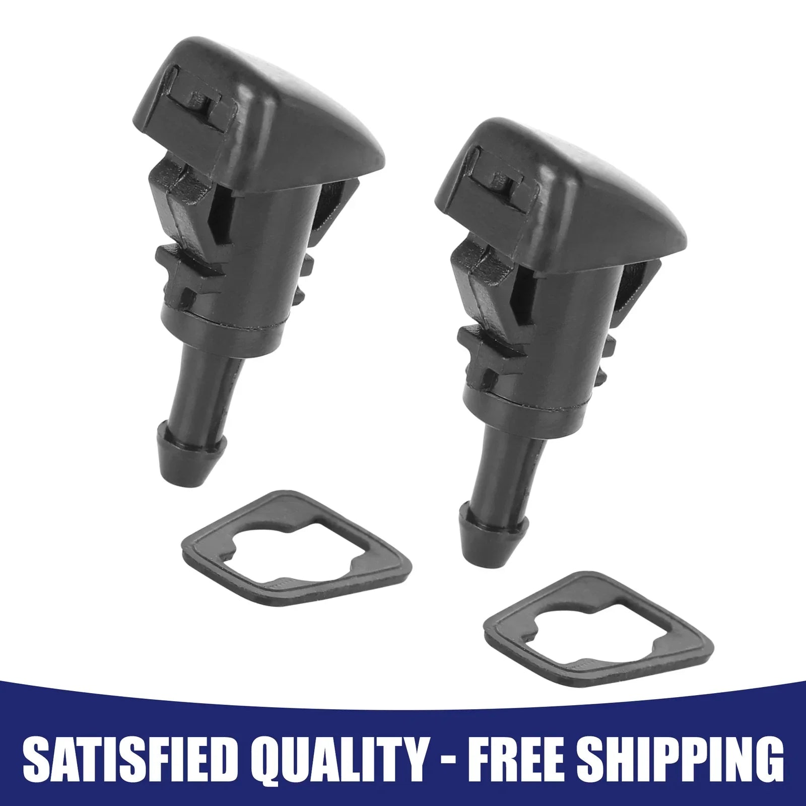 Windshield Washer Nozzle Jet Spray 2 x for Dodge Caliber (2007-2012)